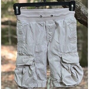 Gap Kids Cargo Shorts Pull On Waist Shorts Boys S Tan Y2K Gorp Outdoor